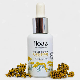 Oléo sérum visage bio et naturelle à l'hélichryse